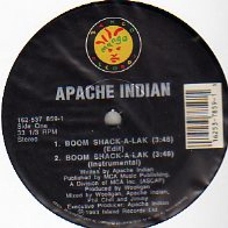APACHE INDIAN/BOOM SHACK-A-LAK レコード通販・買取のサウンド 