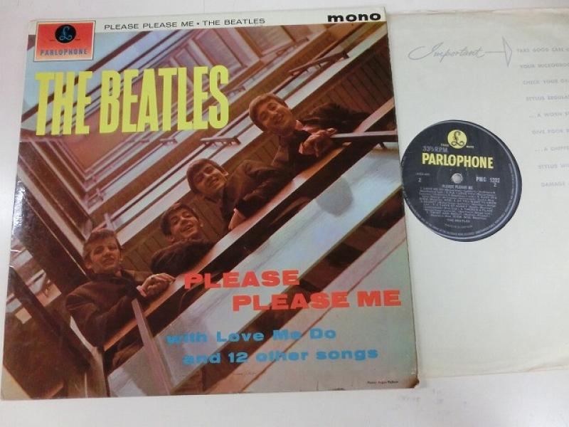The Beatles/Please Please Me (Mono, 3rd Press, Y/B)のLPレコード通販・販売ならサウンドファインダー