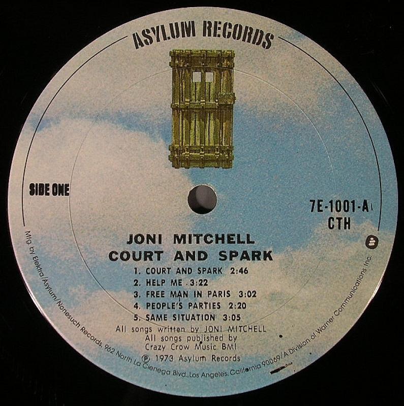 Joni Mitchell /Court And Spark レコード通販・買取のサウンドファインダー
