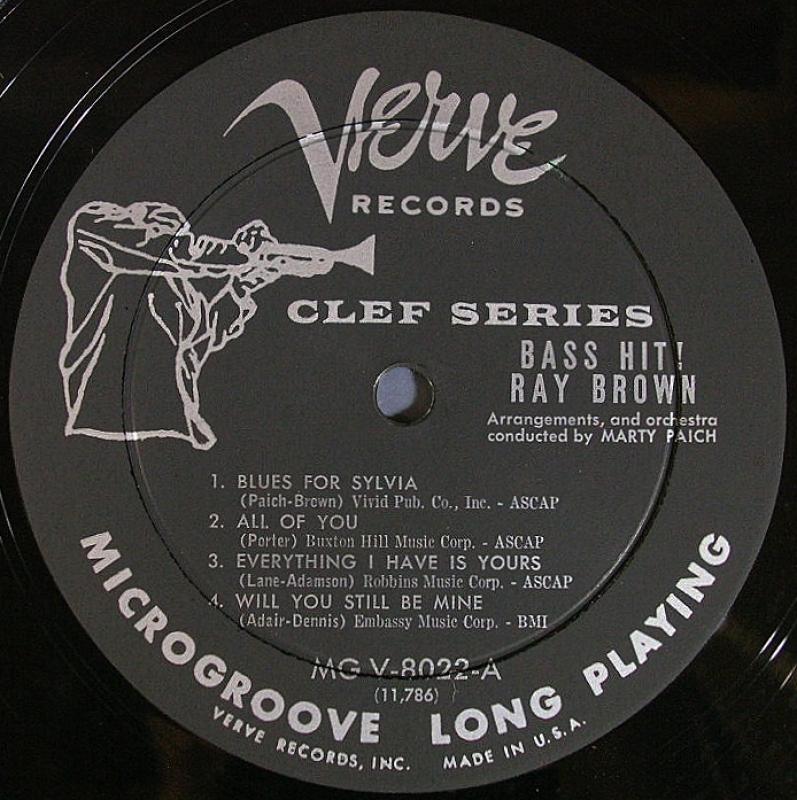 Ray Brown /Bass Hit! レコード・CD通販のサウンドファインダー