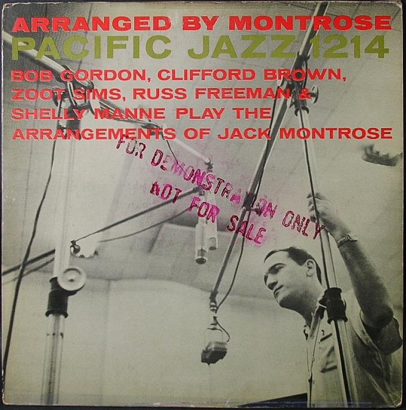 Bob Gordon Quintet, Clifford Brown Ensemble /Arranged By Montrose レコード・CD 通販のサウンドファインダー Bob Gordon Quintet, Clifford Brown Ensemble /Arranged By Montrose レコード・CD 通販のサウンドファインダー