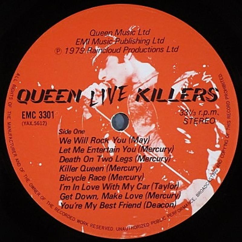 Queen /Live Killers レコード通販・買取のサウンドファインダー