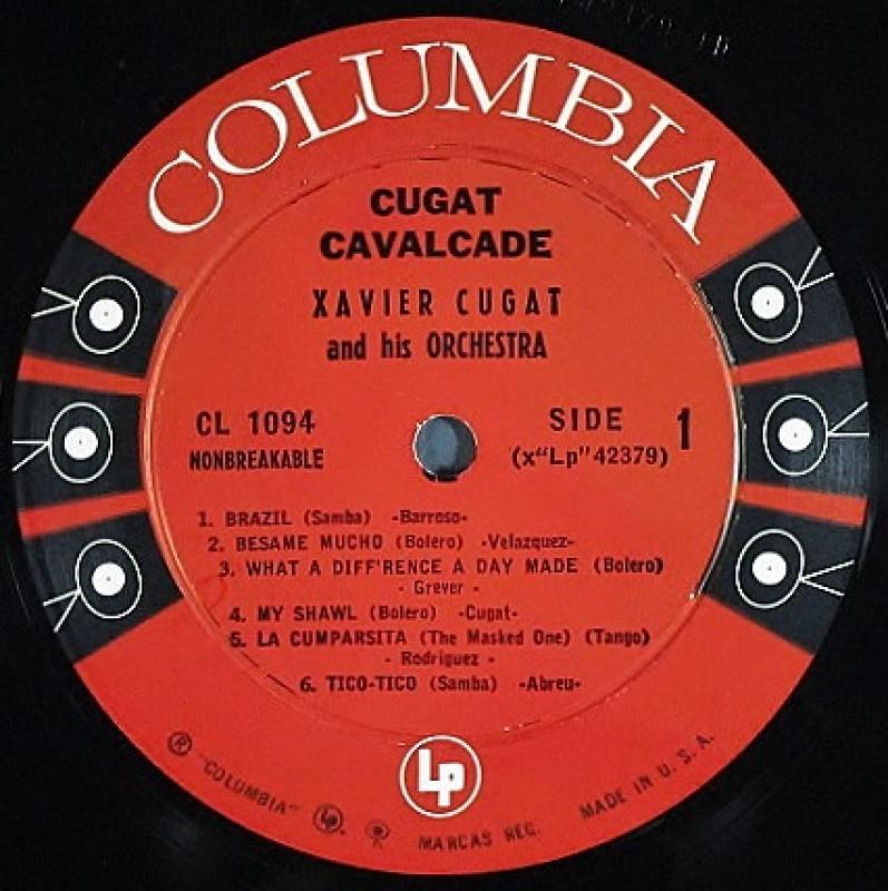 Xavier Cugat And His Orchestra /Cugat Cavalcade レコード通販・買取のサウンドファインダー
