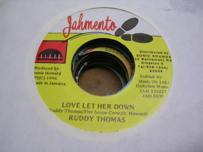 Ruddy Thomas Love Let Her Down Ruddy Thomas Love Let Her Down