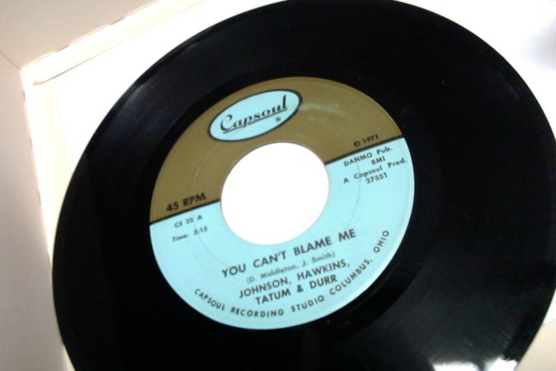 johnson,hawkins,tatum & durr/you can't blame me/your love keeps drawing me closerのシングル盤 vinyl 7inch通販・販売ならサウンドファインダー