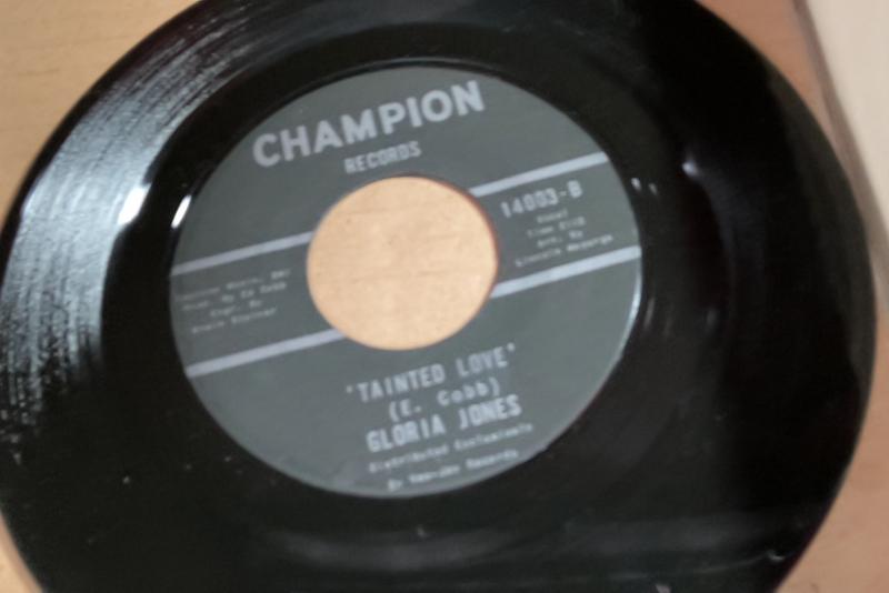 gloria jones/my bad boy's coming' home/tainted loveのシングル盤 vinyl 7inch通販・販売ならサウンドファインダー