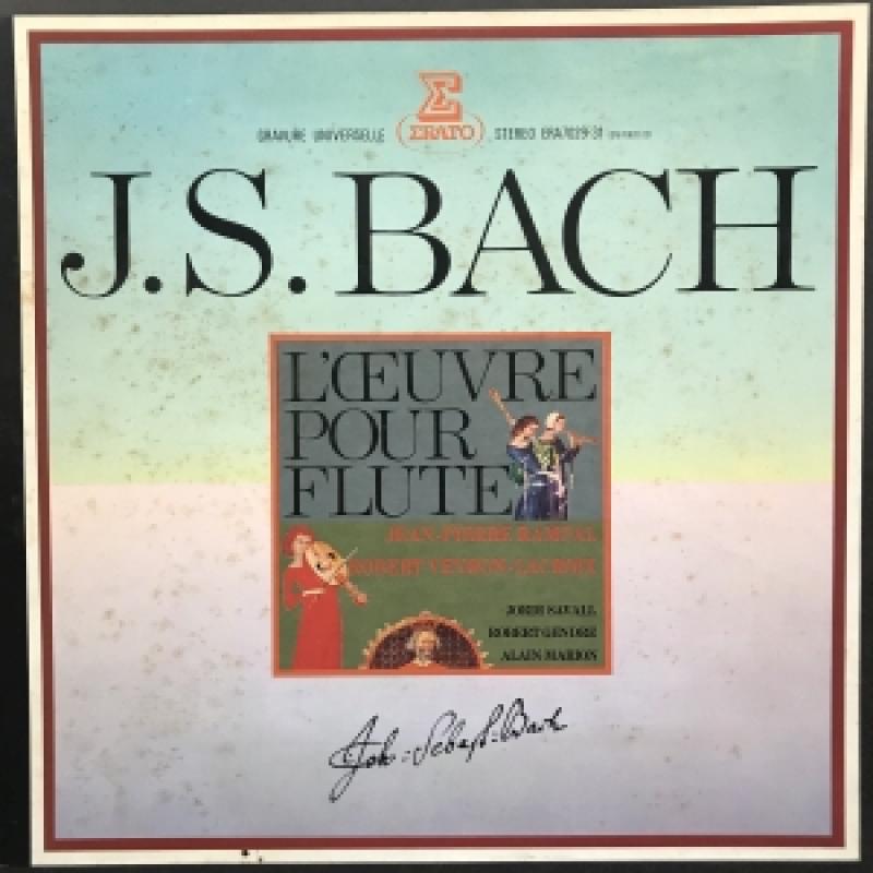 ジャン=ピエール・ランパル/バッハ フルートのための作品集のLPレコード通販・販売ならサウンドファインダー"