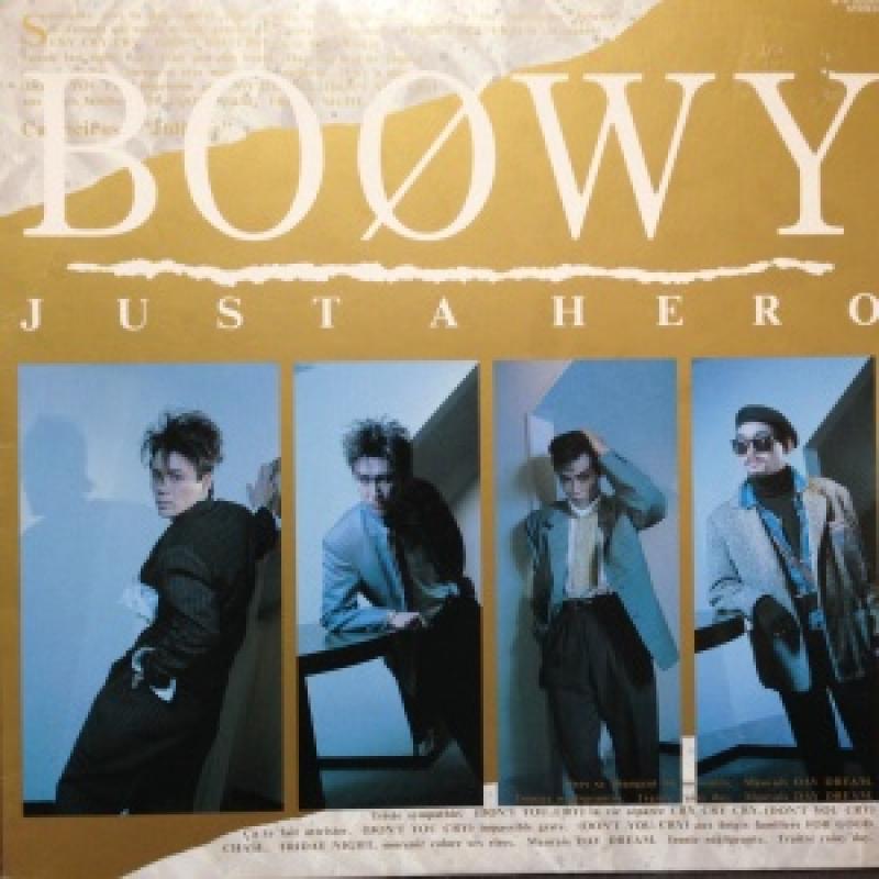 BOOWY/JUST A HEROのLPレコード vinyl LP通販・販売ならサウンドファインダー