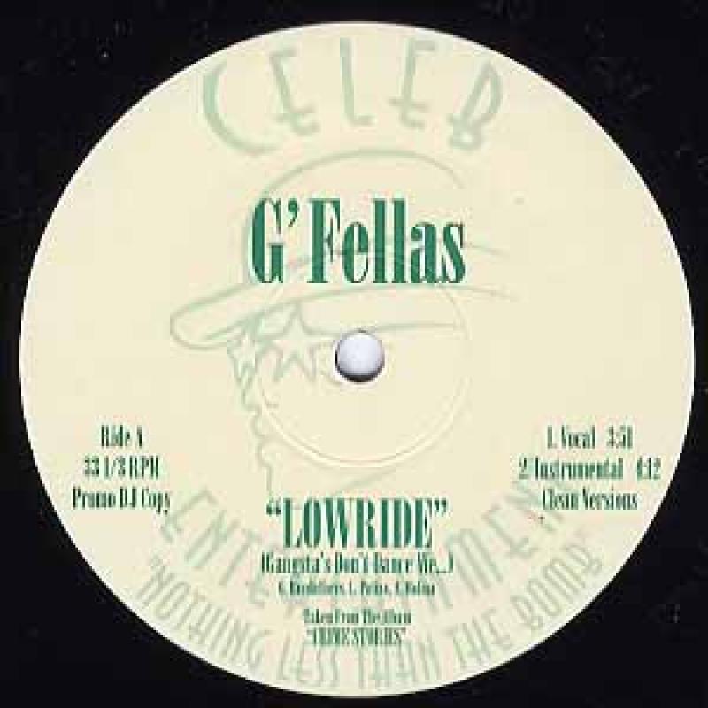 G'FELLAS/LOWRIDEの12インチレコード通販・販売ならサウンドファインダー"