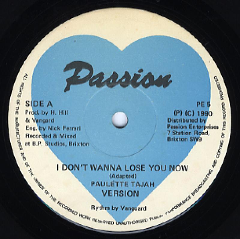 PAULETTE TAJAH/I DON'T WANNA LOSE YOU NOW (UK) レコード・CD通販のサウンドファインダー