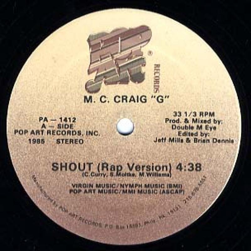 M C Craig G Shout M C Craig G Shout