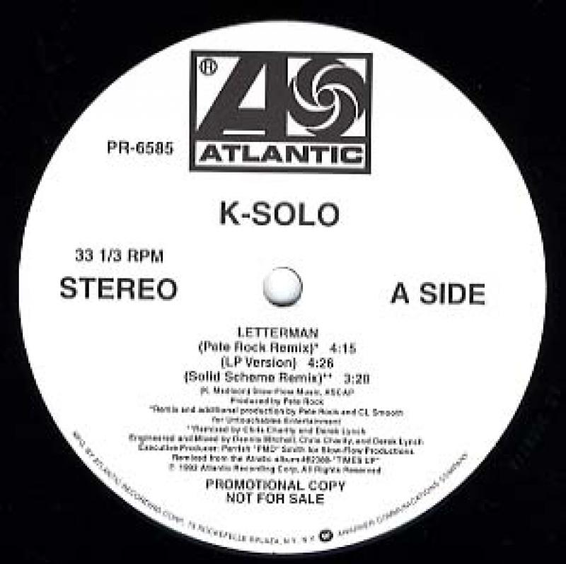 K-SOLO/LETTERMAN
