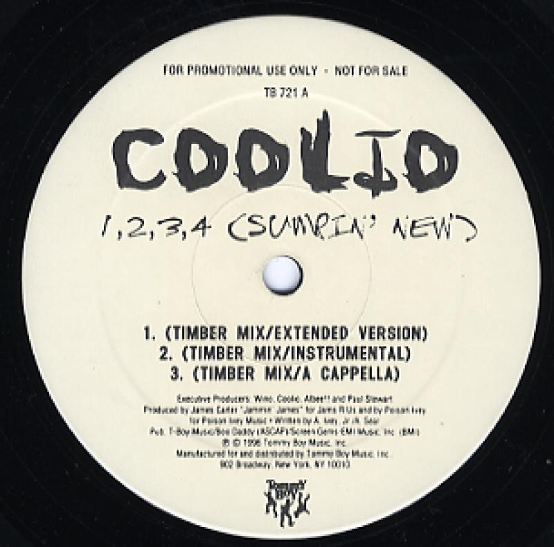 Coolio1 2 3 4 Sumpin New Promo レコード通販・買取のサウンドファインダー 
