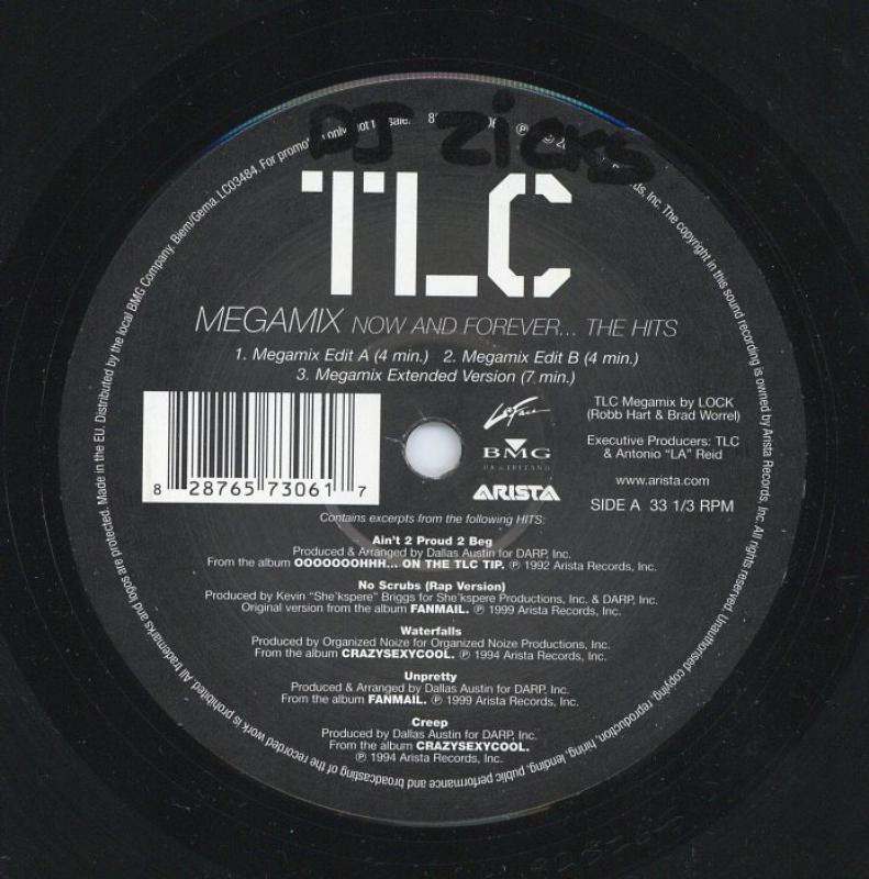 TLC/MEGAMIXの12インチレコード通販・販売ならサウンドファインダー"