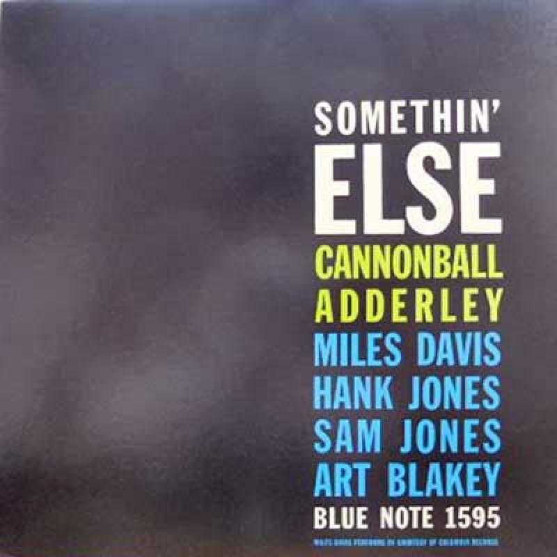CANNONBALL ADDERLEY. JULIAN / MILES DAVIS - Somethin' Else - 33T
