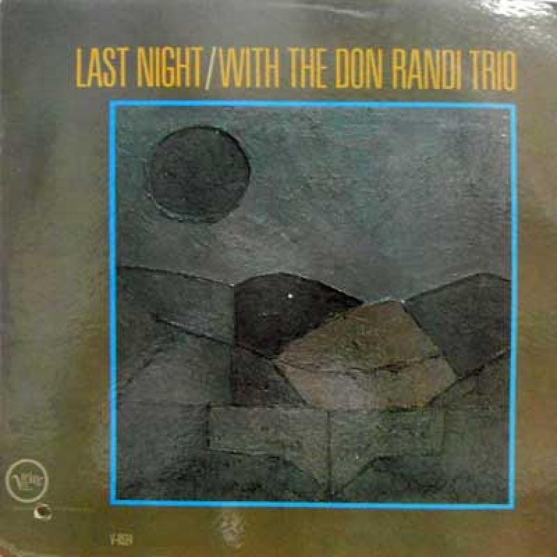 DON RANDI TRIO - Last Night - 33T