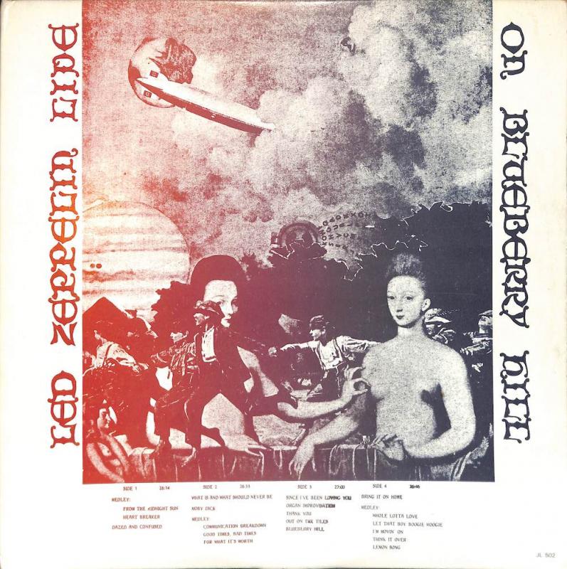 LED ZEPPELIN/Live On Blueberry HillのLPレコード通販・販売ならサウンドファインダー