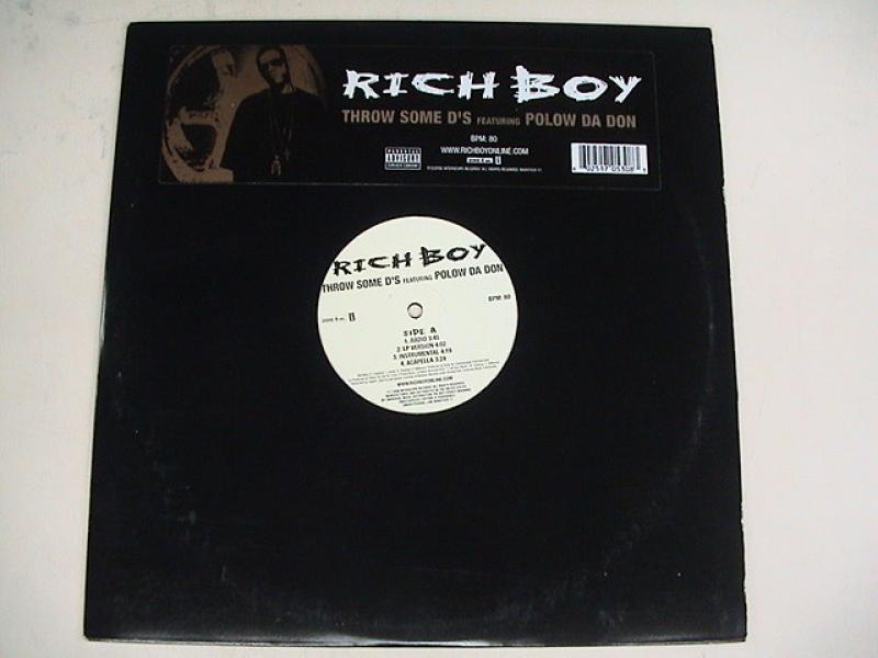 Rich Boy/Throw Some D's レコード・CD通販のサウンドファインダー