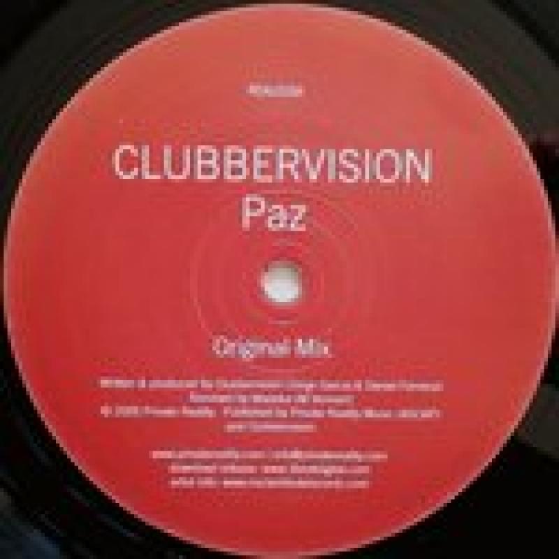 Clubbervision/Pazの12インチレコード通販ならサウンドファインダー"
