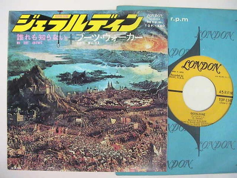ブーツ・ウォーカー/ジェラルディンの7インチレコード通販・販売ならサウンドファインダー"