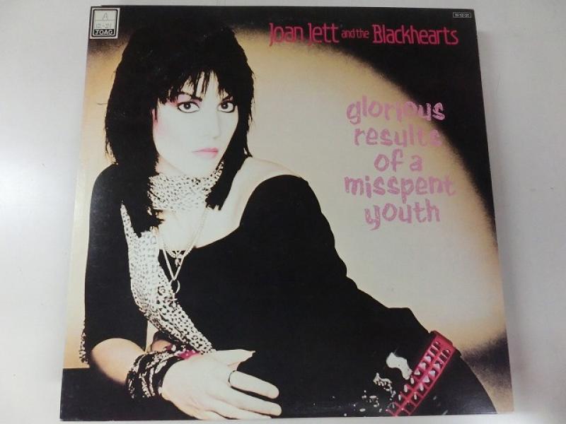 Joan Jett And The Blackhearts/Glorious Results Of A Misspent Youth  誘惑のブラックハートのLPレコード通販・販売ならサウンドファインダー