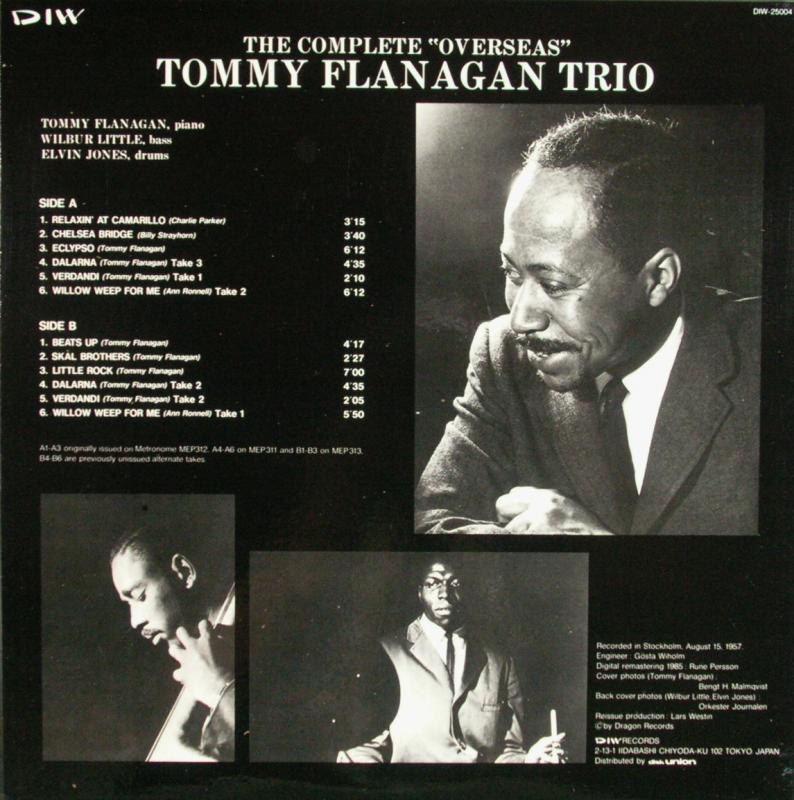 Tommy Flanagan Trio /The Complete "Overseas" レコード・CD通販のサウンドファインダー