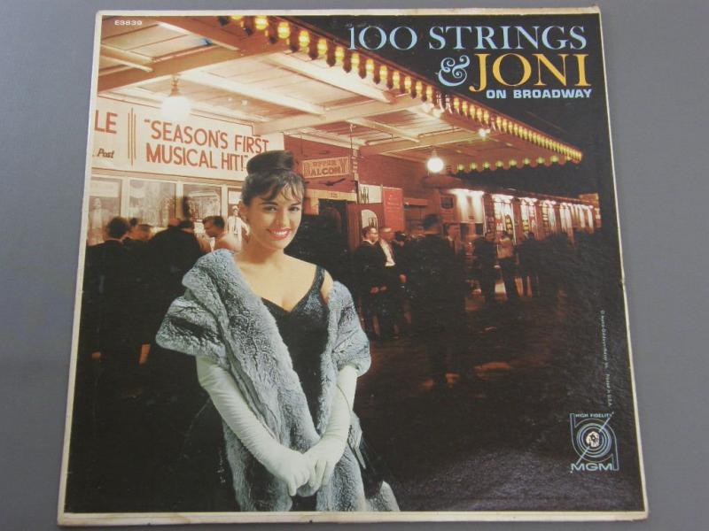JONI JAMES - 100 STRINGS AND JONI ON BROADWAY - 33T
