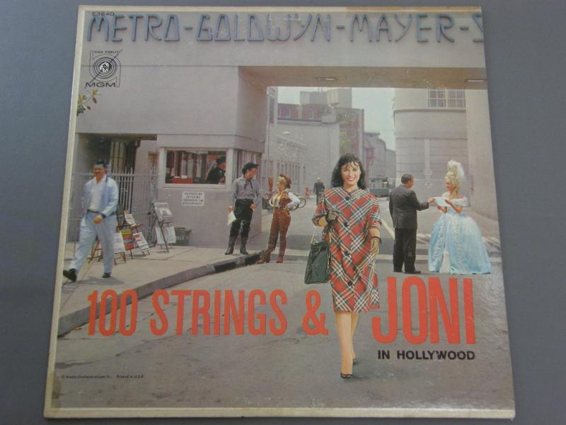 JONI JAMES - 100 STRINGS AND JONI IN HOLLYWOOD - 33T