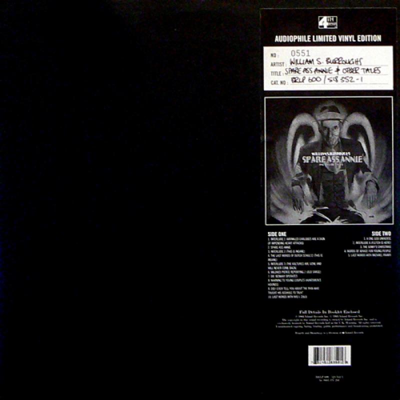 William S. Burroughs Spare ass annie and other tales (Vinyl Records, LP