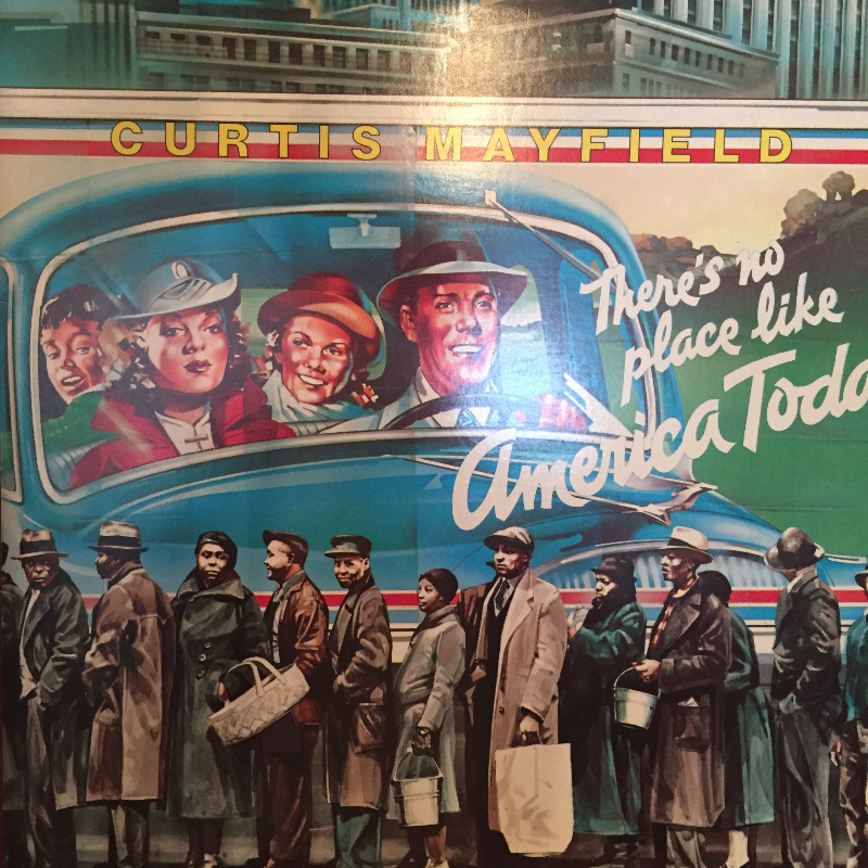 Curtis Mayfield/There's No Place Like America TodayのLPレコード通販・販売ならサウンドファインダー