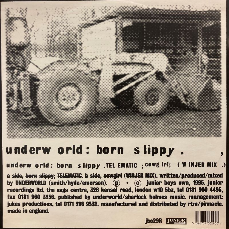 Underworld/Born Slippyの12インチレコード vinyl 12inch通販・販売ならサウンドファインダー