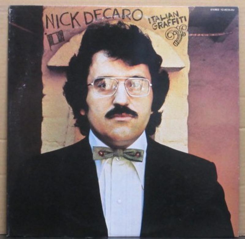 ニック・デカロ/イタリアン・グラフィティのLPレコード通販・販売ならサウンドファインダー"
