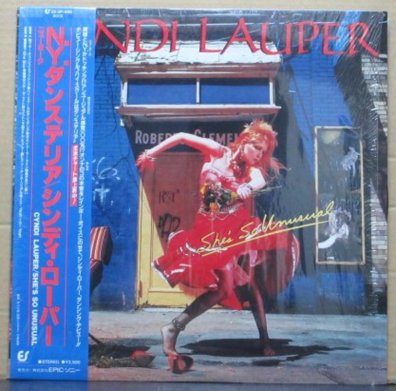 シンディ・ローパー/N.Y.ダンステリアのLPレコード通販・販売ならサウンドファインダー"