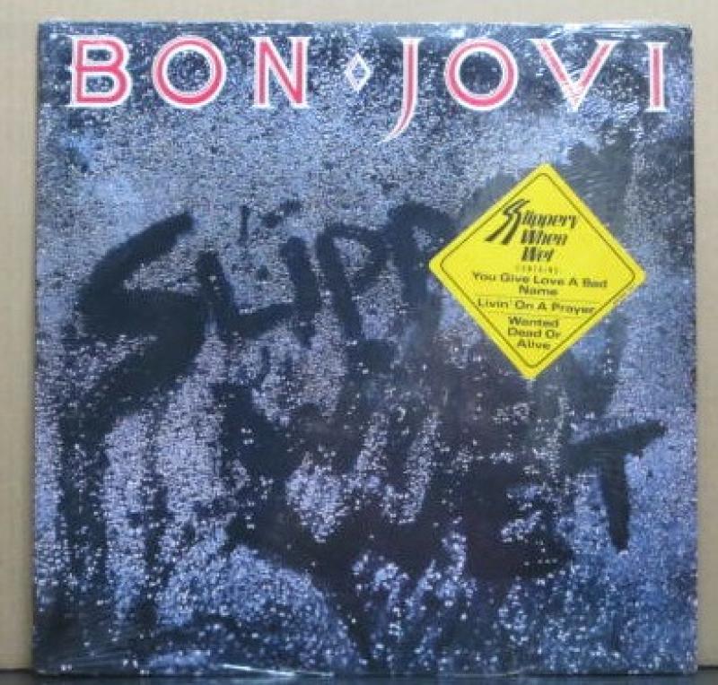 BON JOVI/SLIPPERY WHEN WETのLPレコード通販・販売ならサウンドファインダー