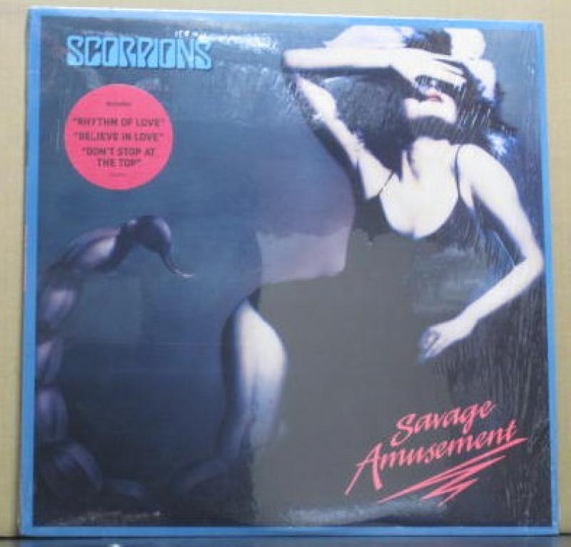 SCORPIONS/SAVAGE AMUSEMENTのLPレコード通販・販売ならサウンドファインダー