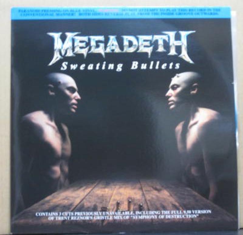 MEGADETH/SWEATING BULLETS(BLUE VINYL)の12インチレコード通販・販売ならサウンドファインダー