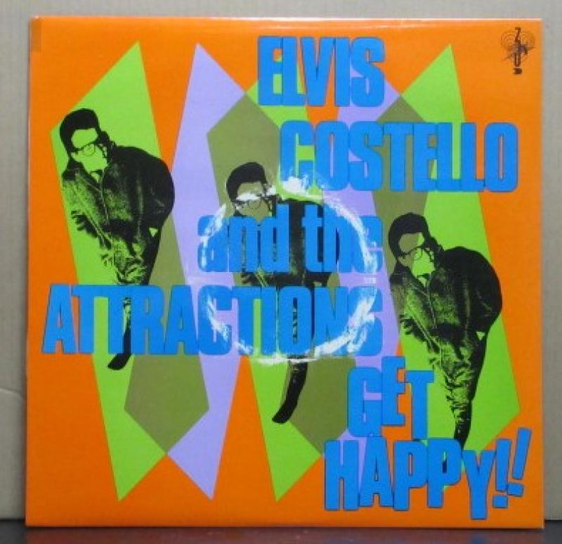 ELVIS COSRELLO AND THE ATRACTIONS/GET HAPPYのLPレコード vinyl LP通販・販売ならサウンドファインダー
