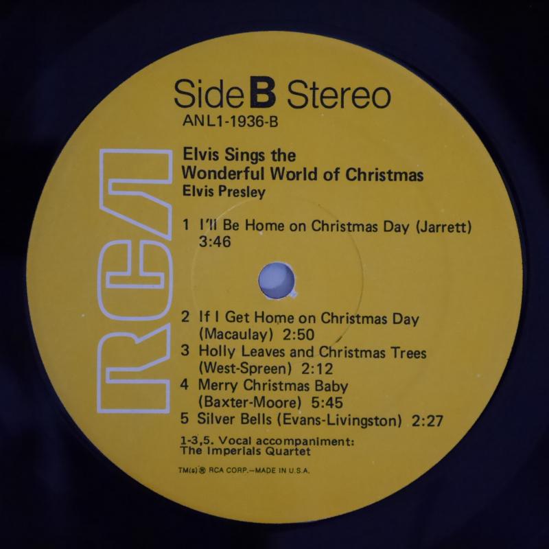 ELVIS PRESLEY/Elvis sings The Wonderful World