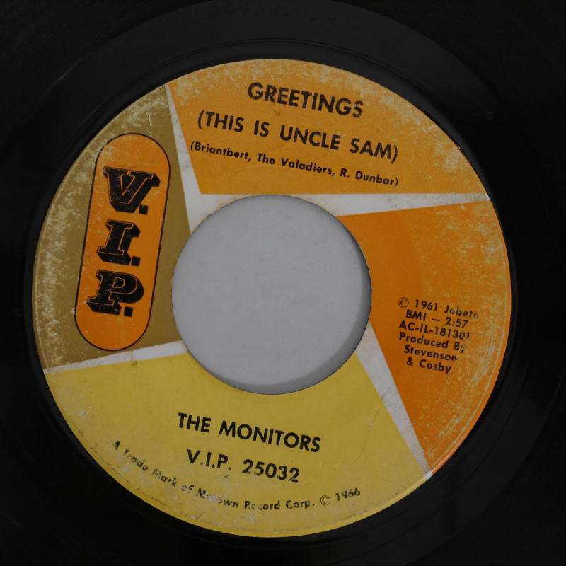 The Monitors Greetings This Is Uncle Sam THE MONITORS/GREETINGS(THIS IS UNCLE SAM) レコード・CD通販のサウンドファインダー