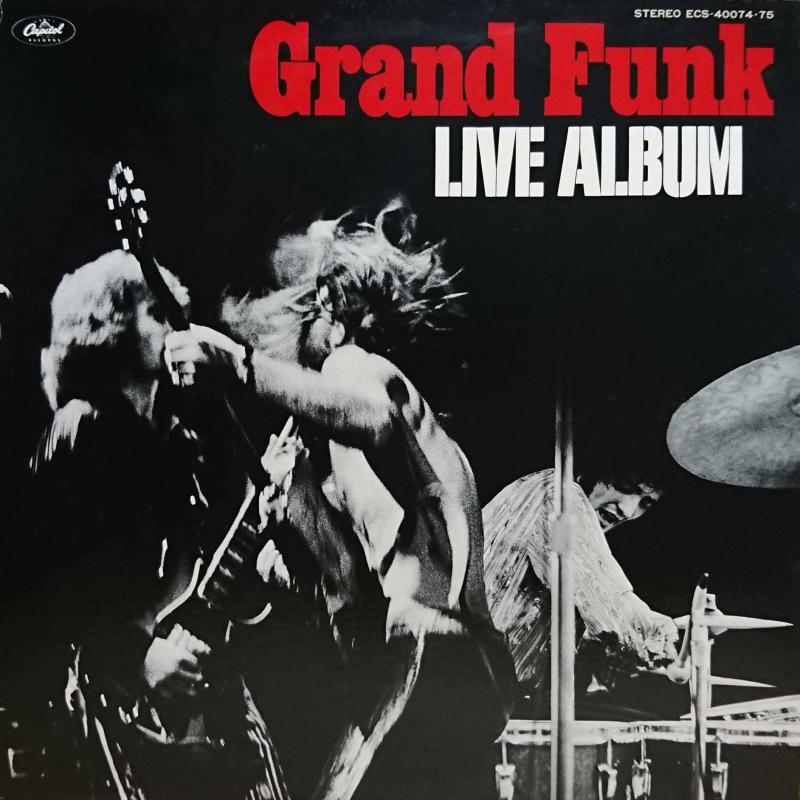 GRAND FUNK RAILROAD/Live AlbumのLPレコード通販・販売ならサウンドファインダー