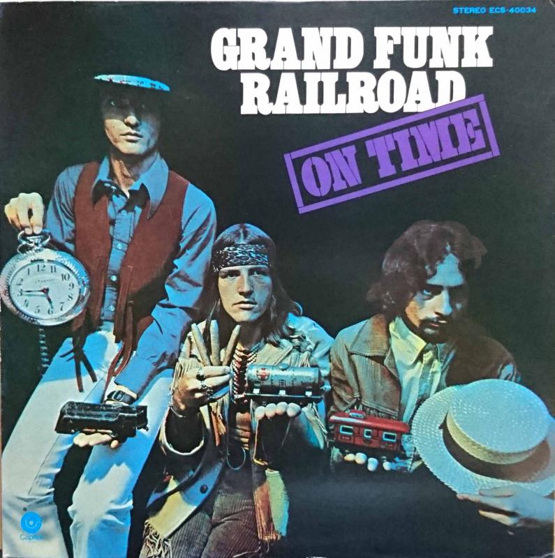 GRAND FUNK RAILROAD/On TimeのLPレコード vinyl LP通販・販売ならサウンドファインダー