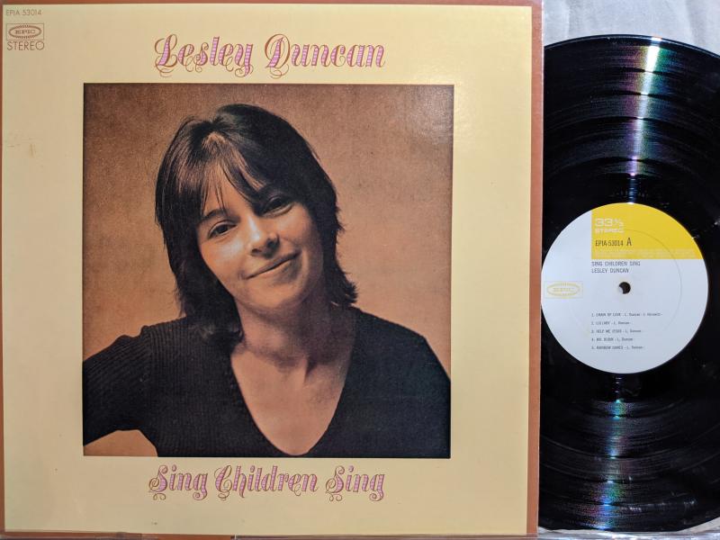 Lesley Duncan/Sing Children SingのLPレコード vinyl LP通販・販売ならサウンドファインダー