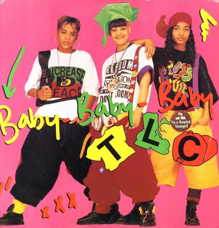 希少・美品 TLC/ベイビー・ベイビー・ベイビー(アルバム・ラジオ