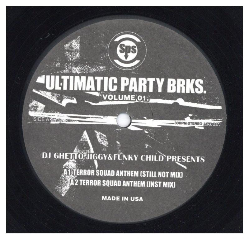 DJ GHETTO JIGGY & FUNKYCHILD/ULTIMATIC PARTY BRKS レコード
