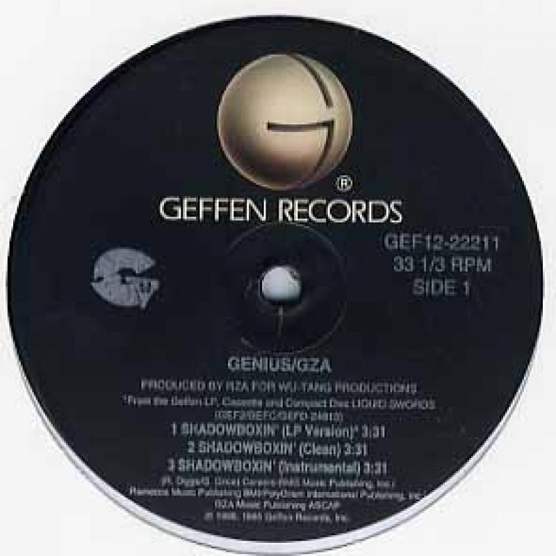 GENIUS / GZA/SHADOWBOXIN' / 4TH CHAMBER レコード通販・買取は