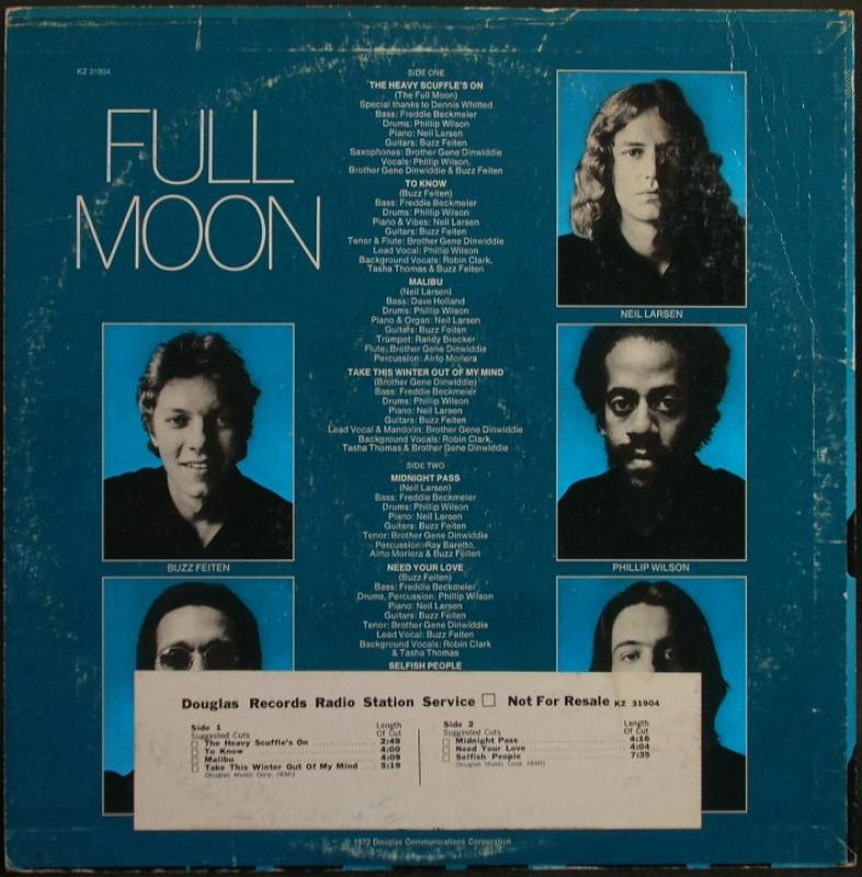 フル・ムーン　full moon アナログ　レコード　新品 Full Moon / Full Moon - Guitar Records