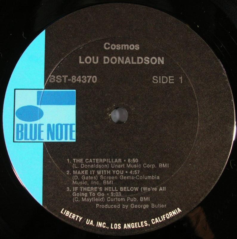 Lou Donaldson /Cosmos レコード通販・買取はサウンドファインダー