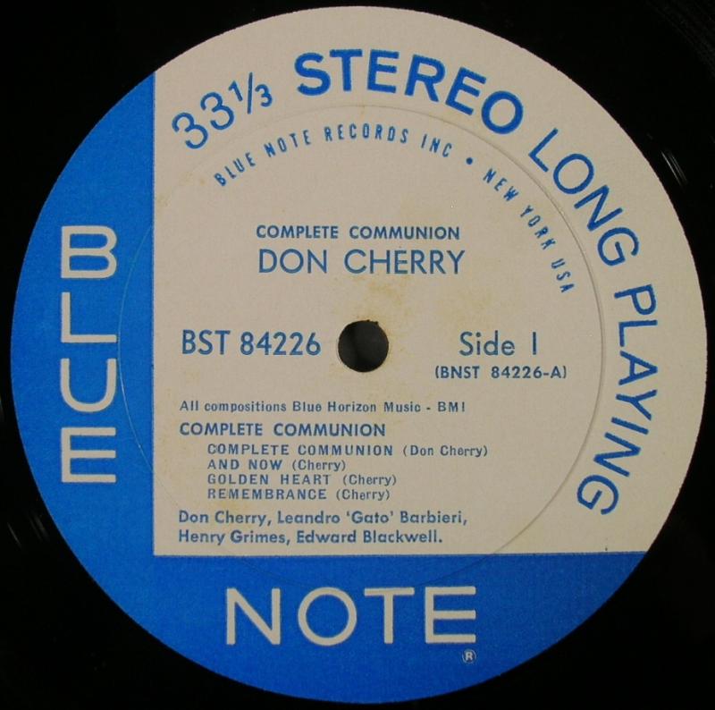 Don Cherry /Complete Communion レコード通販・買取はサウンド