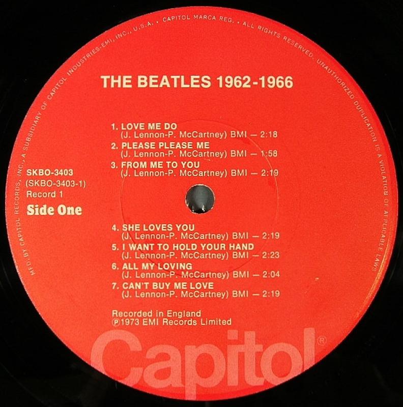 赤盤初盤THE BEATLES￼レコード/ RUBBERSOUL