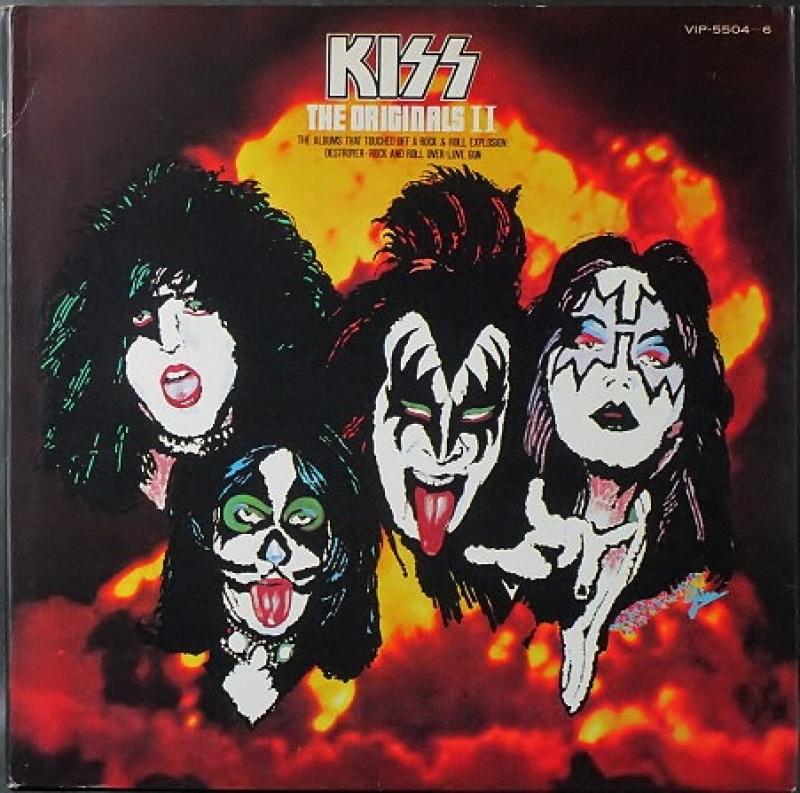 VIP-5504〜6/KISS/THE ORIGINALS Ⅱ/LPレコード KISS The Originals II Japan ( VIP-5504-6 ) ***Only OBI*** | eBay